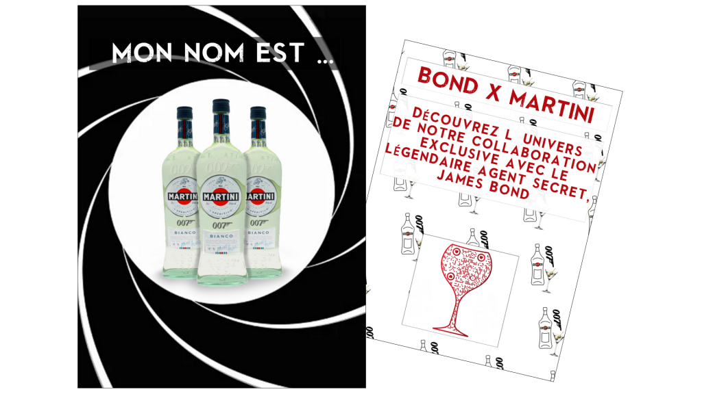 flyer recto verso martini james bond