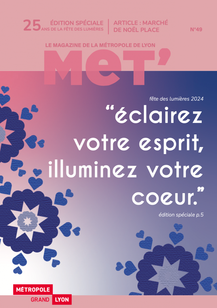cover de magazine fête des lumières 2024